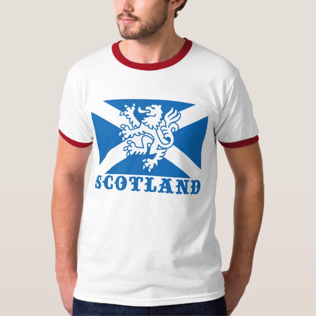 Camiseta Bandera de Escocia (Anverso)