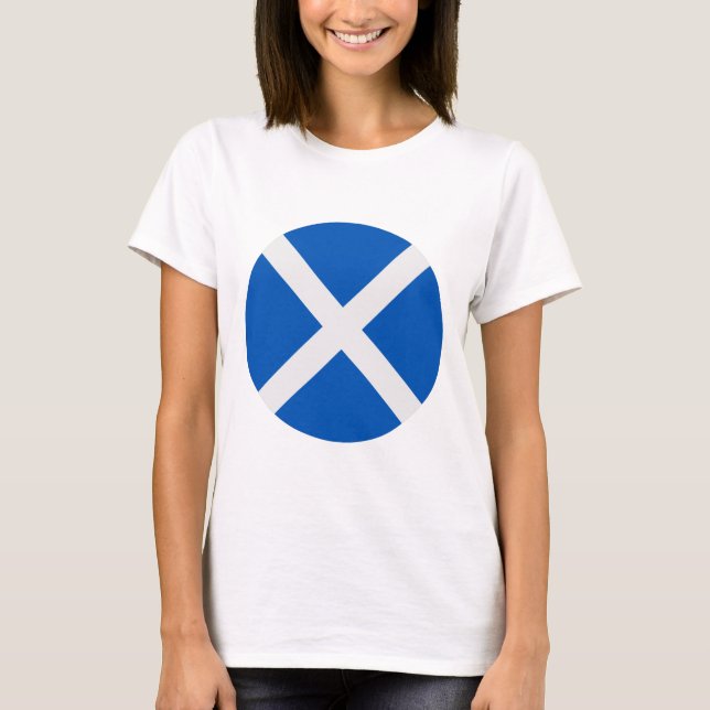 Camiseta Bandera de Escocia (Anverso)