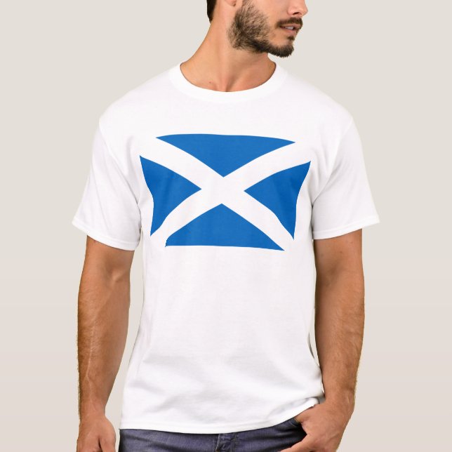 Camiseta Bandera de Escocia - Bratach na h-Alba (Anverso)