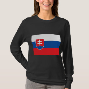 Camiseta Bandera de Eslovaquia