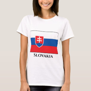 Camiseta Bandera de Eslovaquia