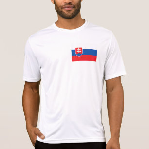 Camiseta Bandera de Eslovaquia