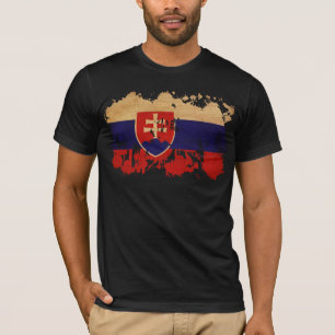 Camiseta Bandera de Eslovaquia