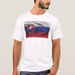 Camiseta Bandera De Eslovaquia