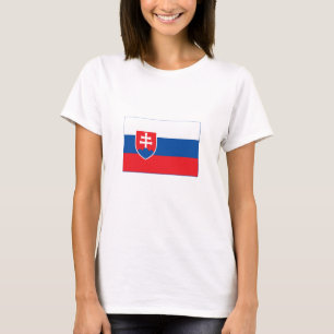 Camiseta Bandera de Eslovaquia