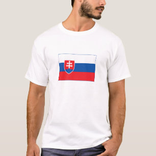 Camiseta Bandera de Eslovaquia