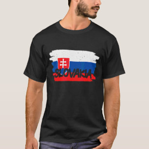 Camiseta Bandera de Eslovaquia
