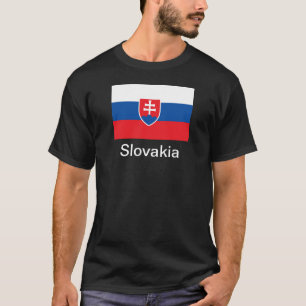 Camiseta Bandera de Eslovaquia