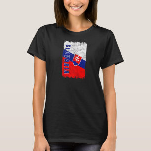 Camiseta Bandera de Eslovaquia Slovensko Bratislava Premium