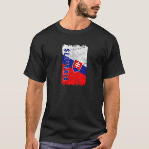 Camiseta Bandera de Eslovaquia Slovensko Bratislava Premium