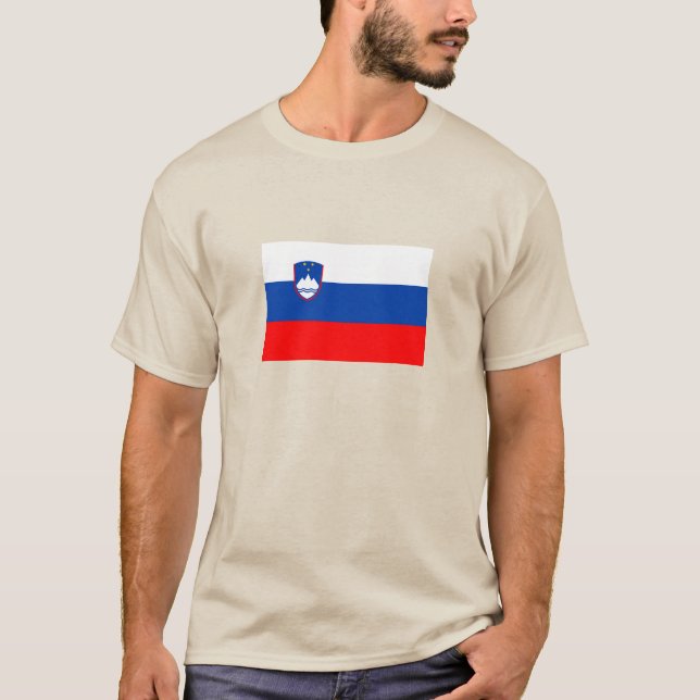 Camiseta Bandera de Eslovenia (Anverso)