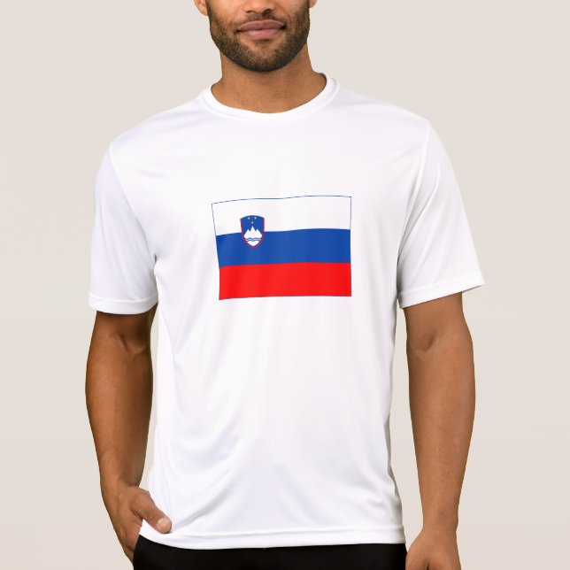 Camiseta Bandera de Eslovenia (Anverso)