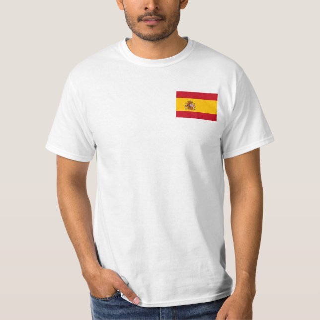 Camiseta bandera de españa (Anverso)