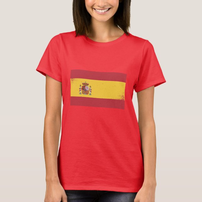 Camiseta Bandera de España (Anverso)