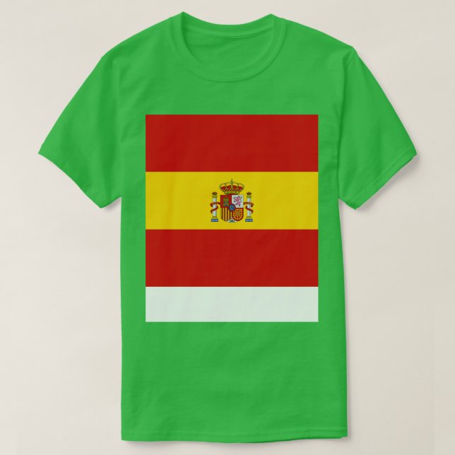 Camiseta Bandera de España (Diseño del anverso)