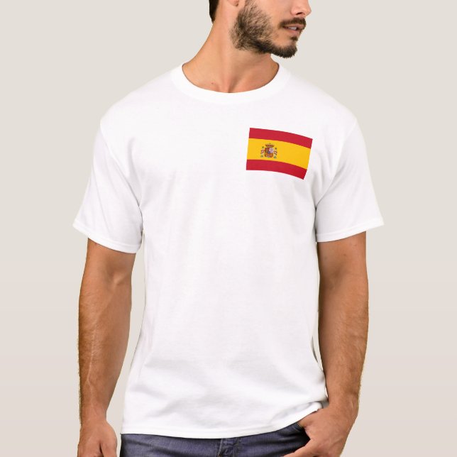 Camiseta Bandera de España (Anverso)