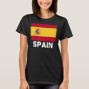 Camiseta Bandera de España apoya a mujeres españolas