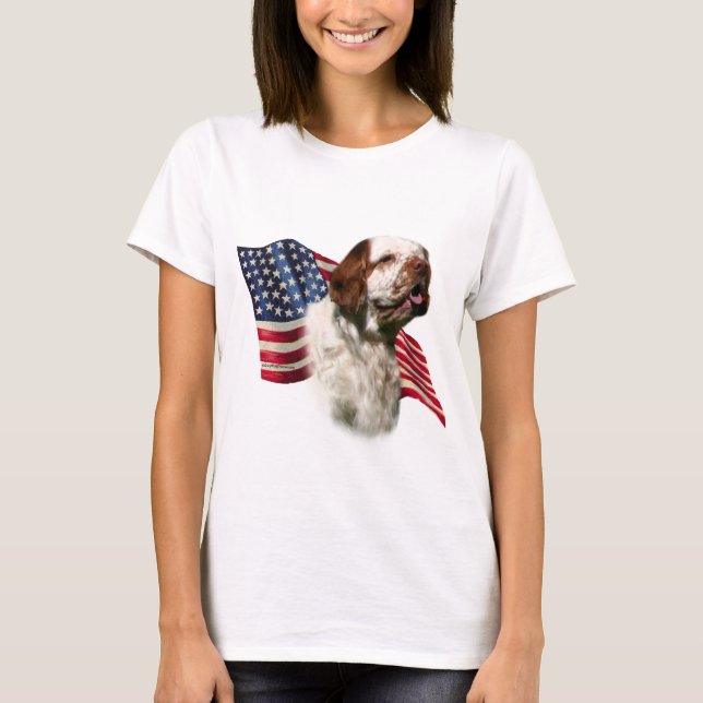 Camiseta Bandera de España de Clumber (Anverso)
