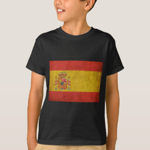 Camiseta Bandera de España del vintage
