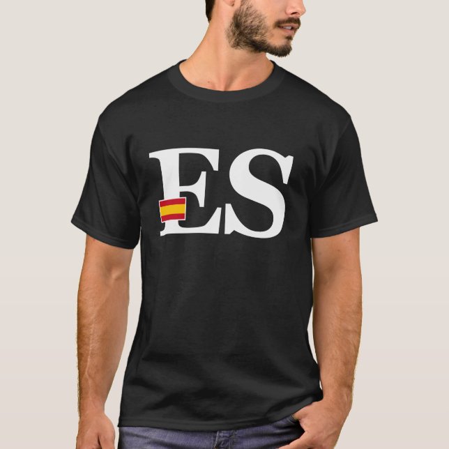 Camiseta Bandera de España e iniciativas por países (Anverso)