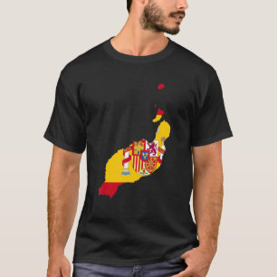 Camiseta Bandera de España en Lanzarote