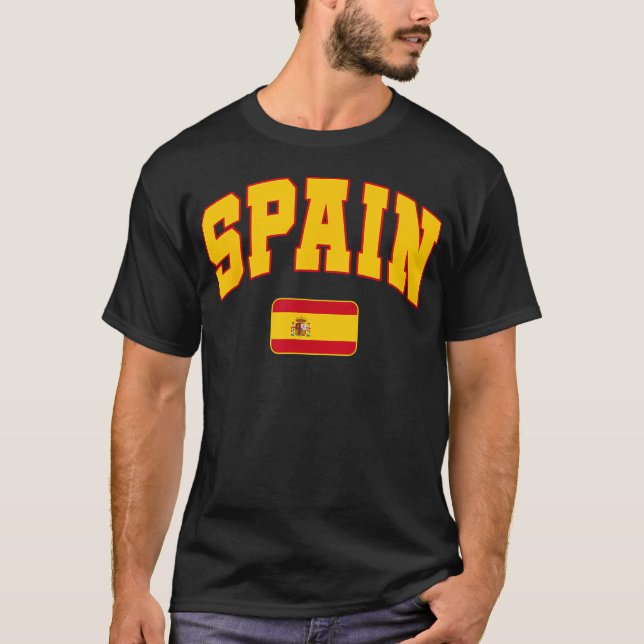 Camiseta Bandera de España Espana (Anverso)