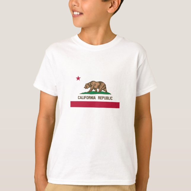 Camiseta Bandera de estado de California (Anverso)