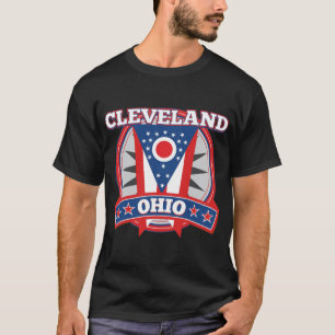 Camiseta Bandera de Estado Patriótico del Azul Blanco Rojo