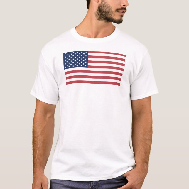 Camiseta Bandera de Estados Unidos (Anverso)