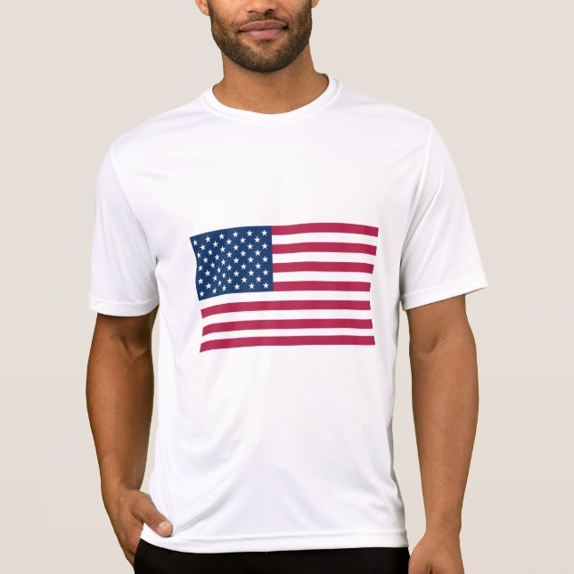 Camiseta Bandera de Estados Unidos (Anverso)