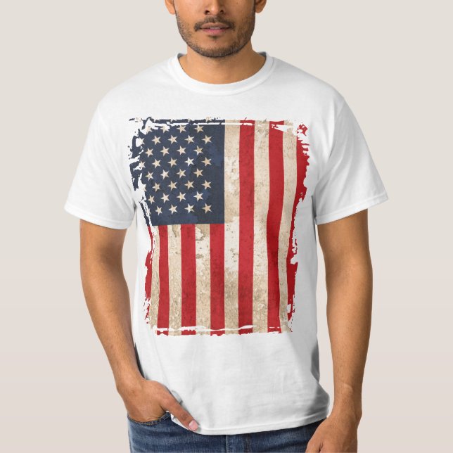 Camiseta Bandera de Estados Unidos (Anverso)