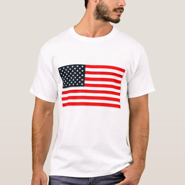 Camiseta Bandera de Estados Unidos (Anverso)