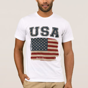 Camiseta Bandera de Estados Unidos