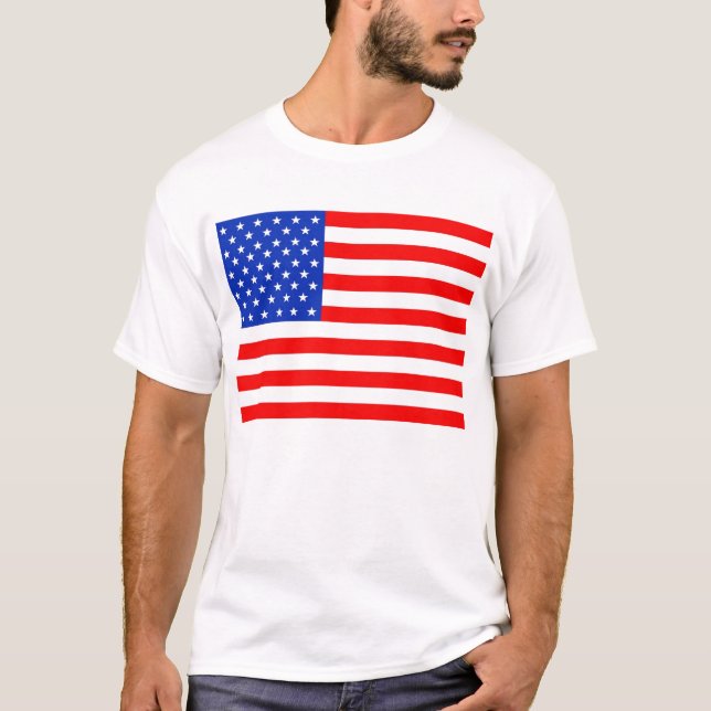 Camiseta Bandera de Estados Unidos (Anverso)