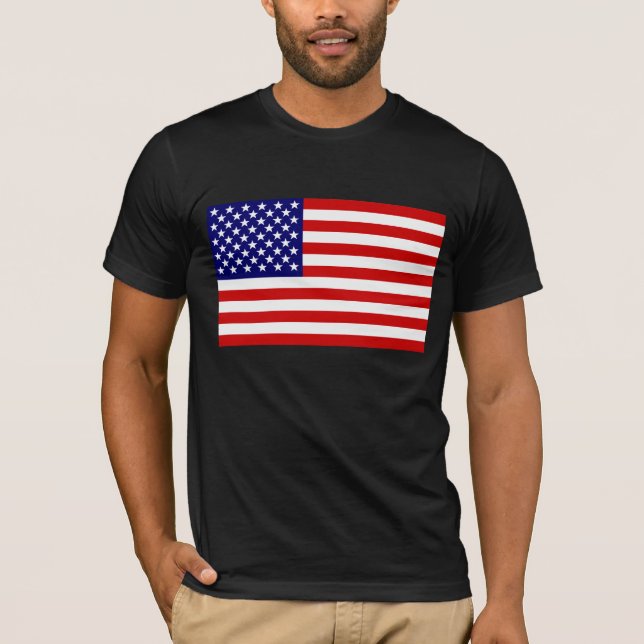 Camiseta Bandera de Estados Unidos (Anverso)