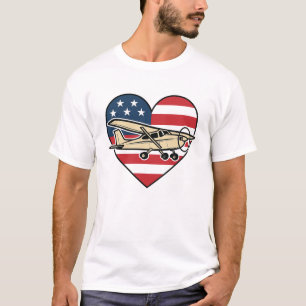Camiseta bandera de estados unidos