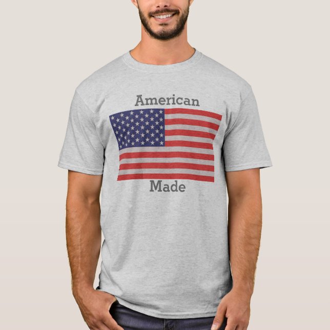 Camiseta Bandera de Estados Unidos (Anverso)