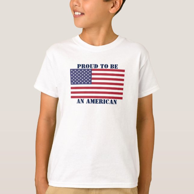 Camiseta Bandera de Estados Unidos (Anverso)