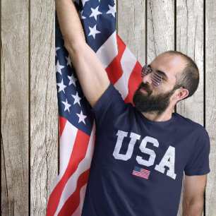 Camiseta Bandera de Estados Unidos 4 de julio Bandera Patri