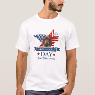 Camiseta Bandera De Estados Unidos Alemán De Corta Emisión 