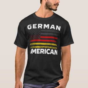 Camiseta Bandera de Estados Unidos Alemania Norteamericano