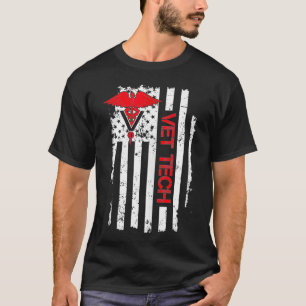 Camiseta Bandera de Estados Unidos American Vet Tech