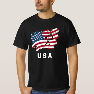 Camiseta Bandera de Estados Unidos de Baloncesto 2021