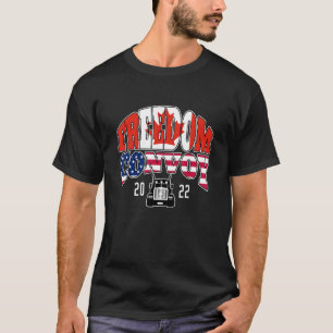 Camiseta Bandera De Estados Unidos De La Bandera De Canadá