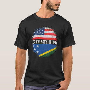 Camiseta Bandera de Estados Unidos de Medio Estadounidense 