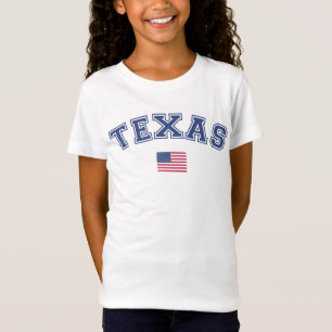 Camiseta Bandera de Estados Unidos de Texas
