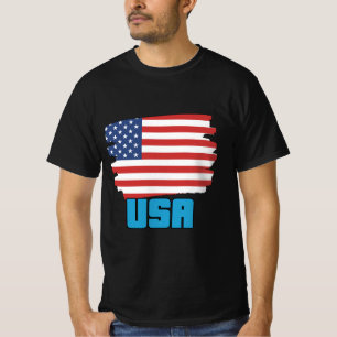 Camiseta Bandera de Estados Unidos - Diseño patriótico de a