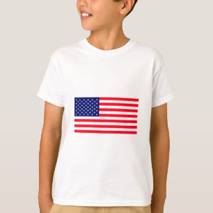 Camiseta Bandera de Estados Unidos El MUSEO Zazzle