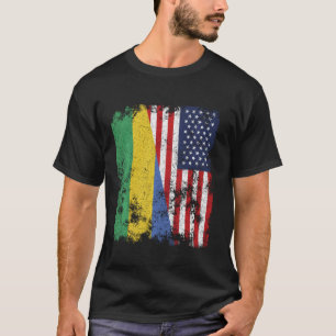 Camiseta Bandera de Estados Unidos en Gabón con problemas -