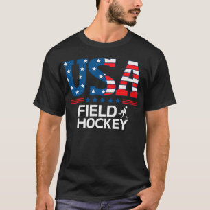 Camiseta Bandera de Estados Unidos Equipo de Hockey sobre C